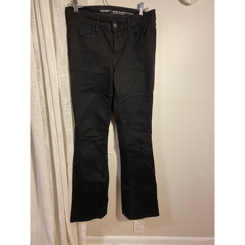 Black Flared Jeans